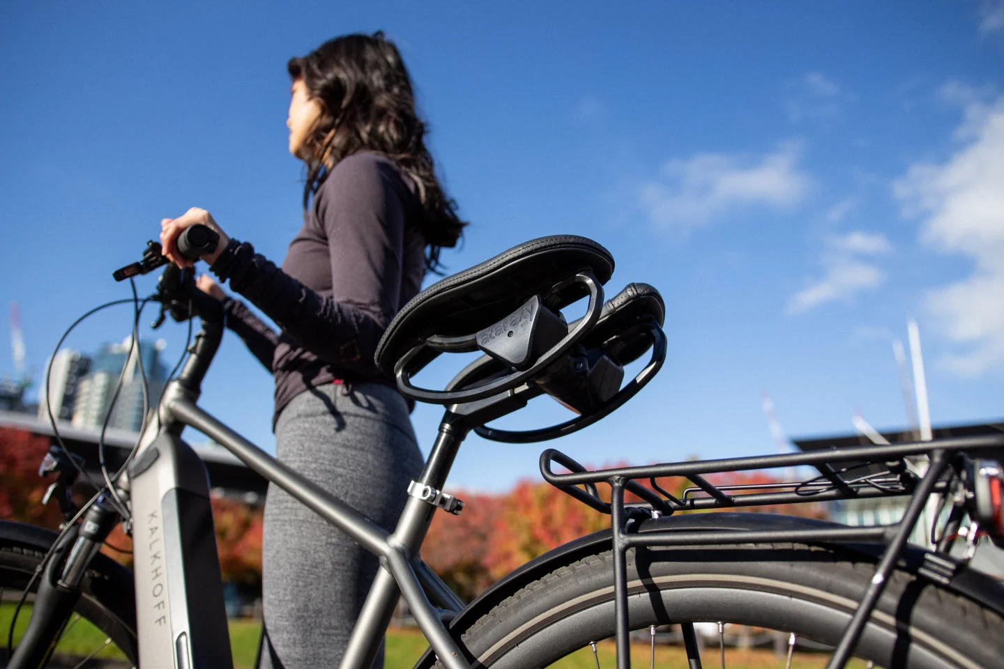 Pivoting vabsrider bike seat gets redesigned for enhanced comfort